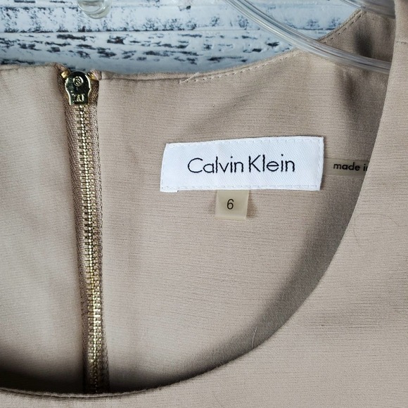 Calvin Klein Studded Sheath Business Casual Dress Size 6 - Picture 2 of 11